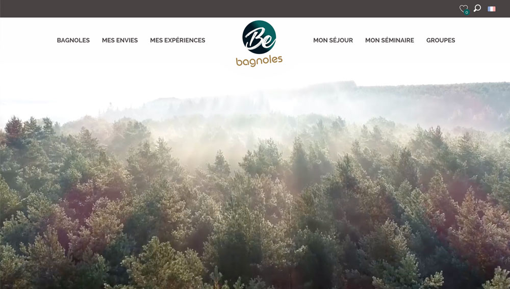 Site Web Bagnoles de l'Orne