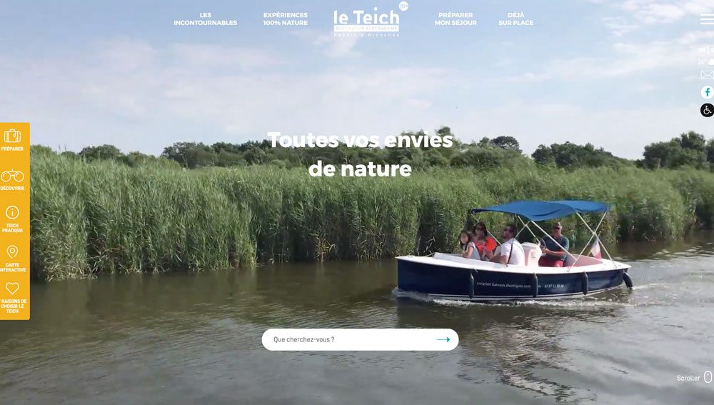 Site Web Le Teich